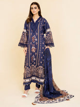 3 PIECE - PRINTED LINEN SUIT